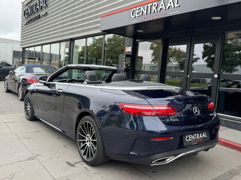 Mercedes-Benz E-Klasse Cabrio 400 4MATIC AMG Burmester|Memory|Luchtvering|333PK|Camera|Stoelkoeling|Keyless