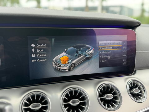 Mercedes-Benz E-Klasse Cabrio 400 4MATIC AMG Burmester|Memory|Luchtvering|333PK|Camera|Stoelkoeling|Keyless