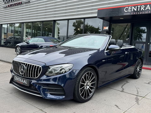 Mercedes-Benz E-Klasse Cabrio 400 4MATIC AMG Burmester|Memory|Luchtvering|333PK|Camera|Stoelkoeling|Keyless