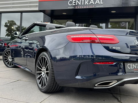 Mercedes-Benz E-Klasse Cabrio 400 4MATIC AMG Burmester|Memory|Luchtvering|333PK|Camera|Stoelkoeling|Keyless