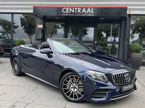 Mercedes-Benz E-Klasse Cabrio 400 4MATIC AMG Burmester|Memory|Luchtvering|333PK|Camera|Stoelkoeling|Keyless