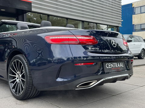 Mercedes-Benz E-Klasse Cabrio 400 4MATIC AMG Burmester|Memory|Luchtvering|333PK|Camera|Stoelkoeling|Keyless