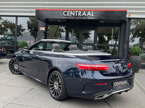 Mercedes-Benz E-Klasse Cabrio 400 4MATIC AMG Burmester|Memory|Luchtvering|333PK|Camera|Stoelkoeling|Keyless