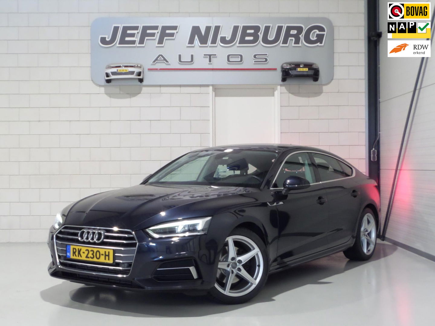 Audi A5 Sportback 2.0 TFSI Sport Pro Line S Full-LED Virtual-cockpit Stoelverwarming Cruise, van 2e eigenaar in nieuwstaat !