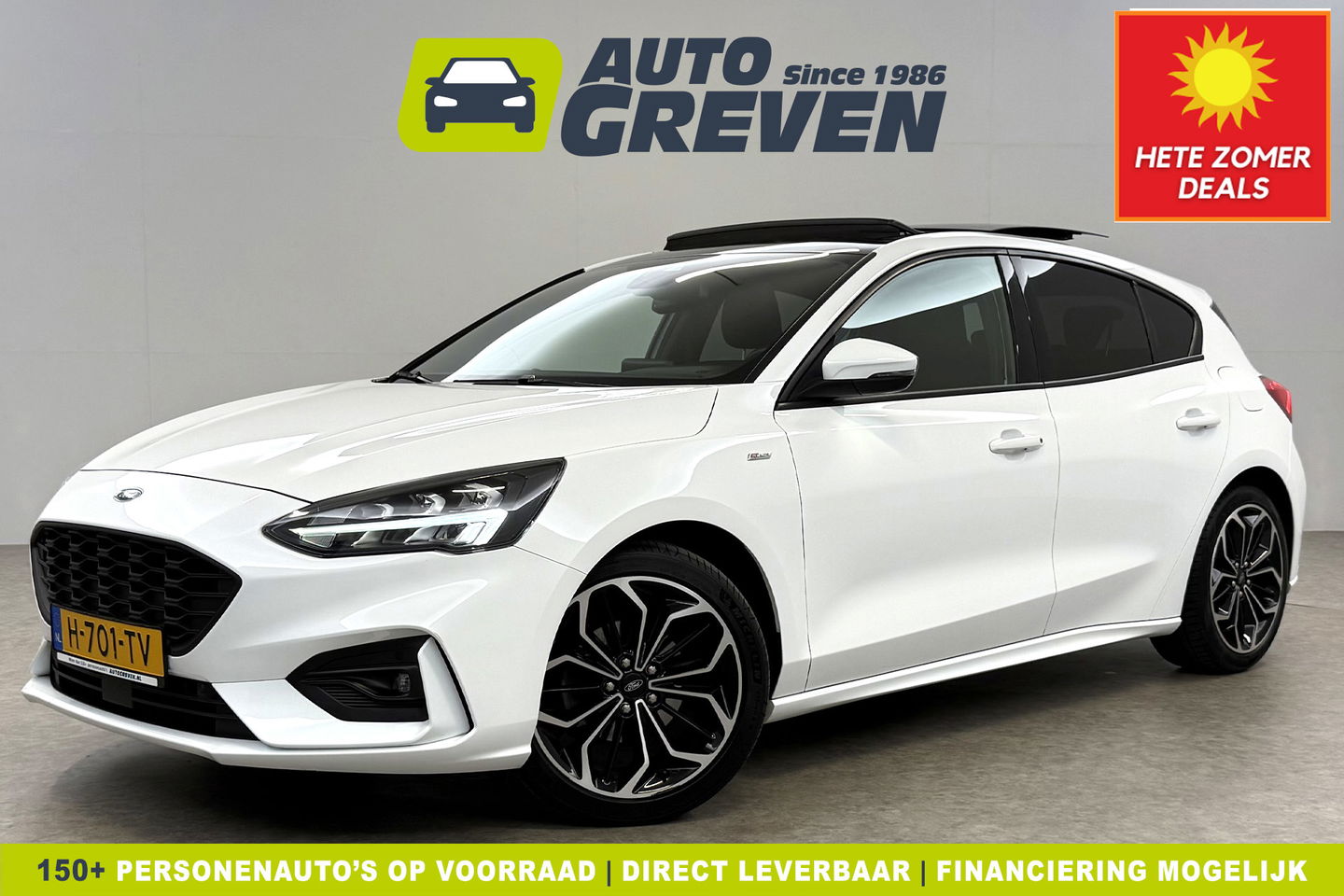 Ford Focus 1.0 EcoBoost ST Line b&o Audio Pano LED Carplay Clima Cruise Navigatie PDC 18"LMV