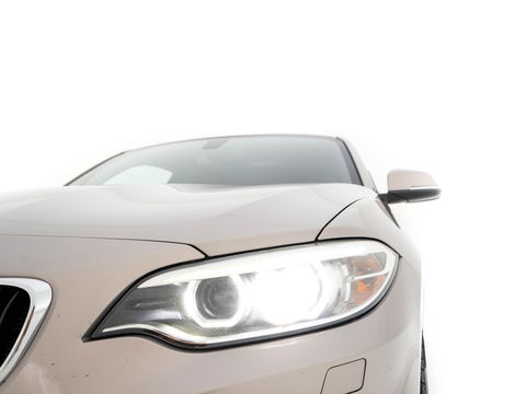 BMW 2 Serie Coupé 220d High Executive Aut. *LUXURY-LEATHER | BI-XENON | NAVI-FULLMAP | HIFI-SOUND | HEATED-SPORTSEATS | KEYLESS | ECC | SHIFT-PADDLES | PDC | CRUISE | 17''ALU*