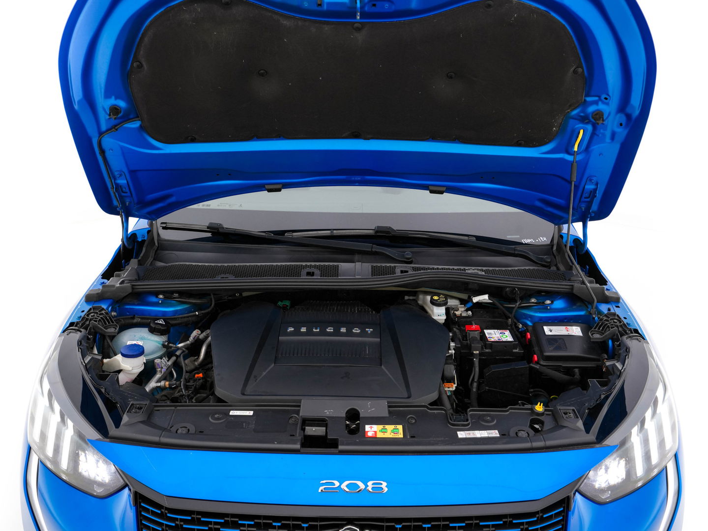 Peugeot e-208 EV GT Pack 50 kWh [ 3-Fase ] (INCL-BTW) *FULL-LED | DIGI-COCKPIT | BLINDSPOT | CAMERA | LEATHER-ALCANTARA | NAVI-FULLMAP | LANE-ASSIST | KEYLESS | DAB | CCS-FASTLOADER | HEATED-SPORTSEATS | AMBIENT-LIGHT | 17"ALU*