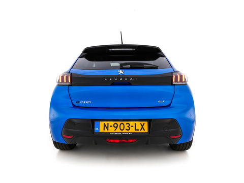 Peugeot e-208 EV GT Pack 50 kWh [ 3-Fase ] (INCL-BTW) *FULL-LED | DIGI-COCKPIT | BLINDSPOT | CAMERA | LEATHER-ALCANTARA | NAVI-FULLMAP | LANE-ASSIST | KEYLESS | DAB | CCS-FASTLOADER | HEATED-SPORTSEATS | AMBIENT-LIGHT | 17"ALU*