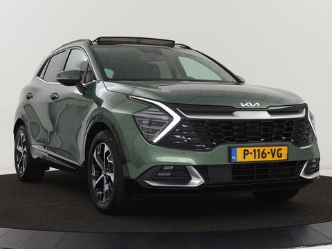 Kia Sportage 1.6 T-GDi Hybrid DynamicPlusLine | Panoramadak | Matrix LED | Trekhaak | Half leder | Adaptive cruise | Stoel & stuurverwarming | Camera | Carplay | Keyless | Navigatie