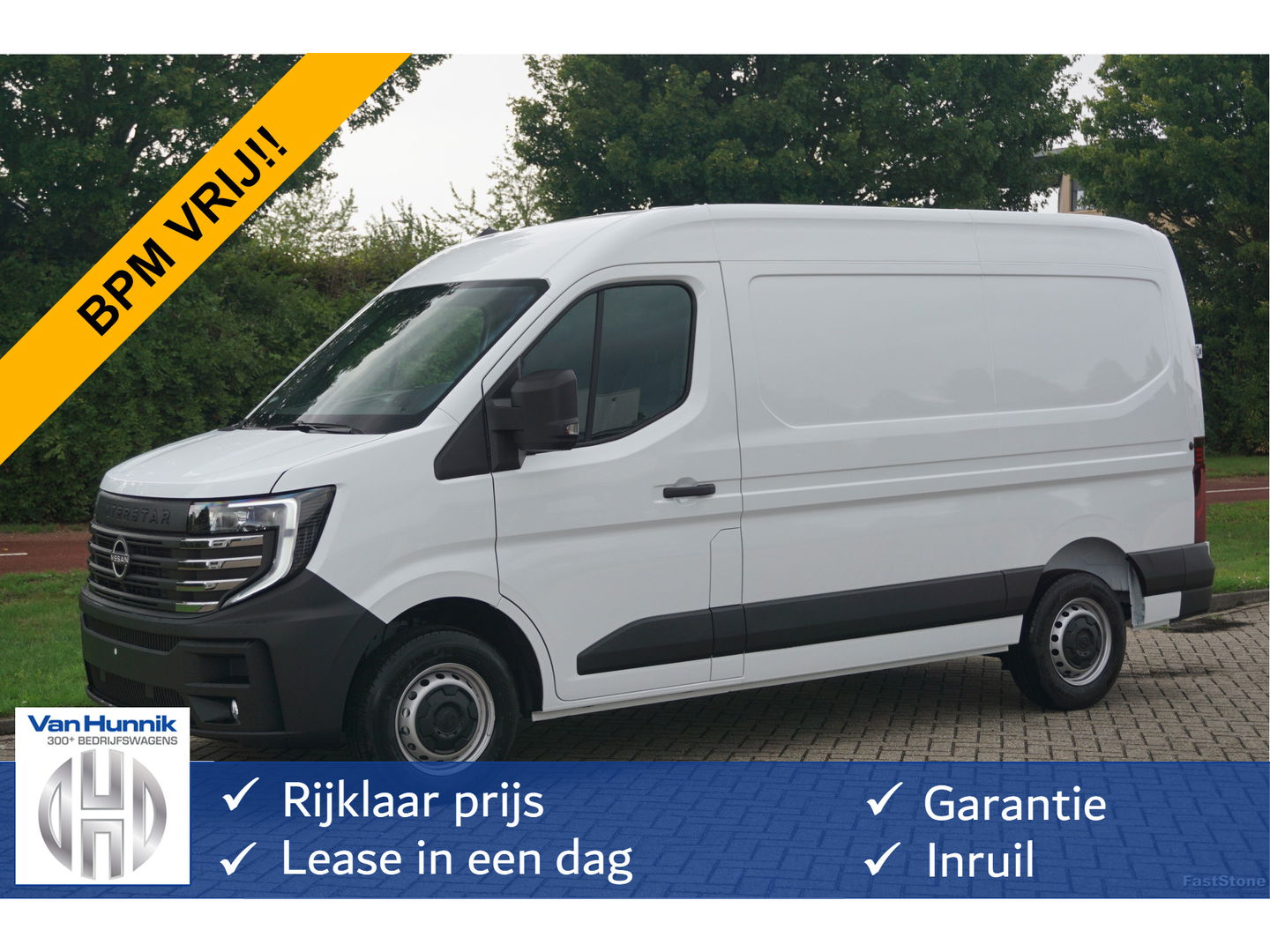 Nissan Interstar 3.5T 130PK N-Connecta L2H2 BPM VRIJ!! 10" R-Link Apple CP/ Android A, Cruise!! NR. 418