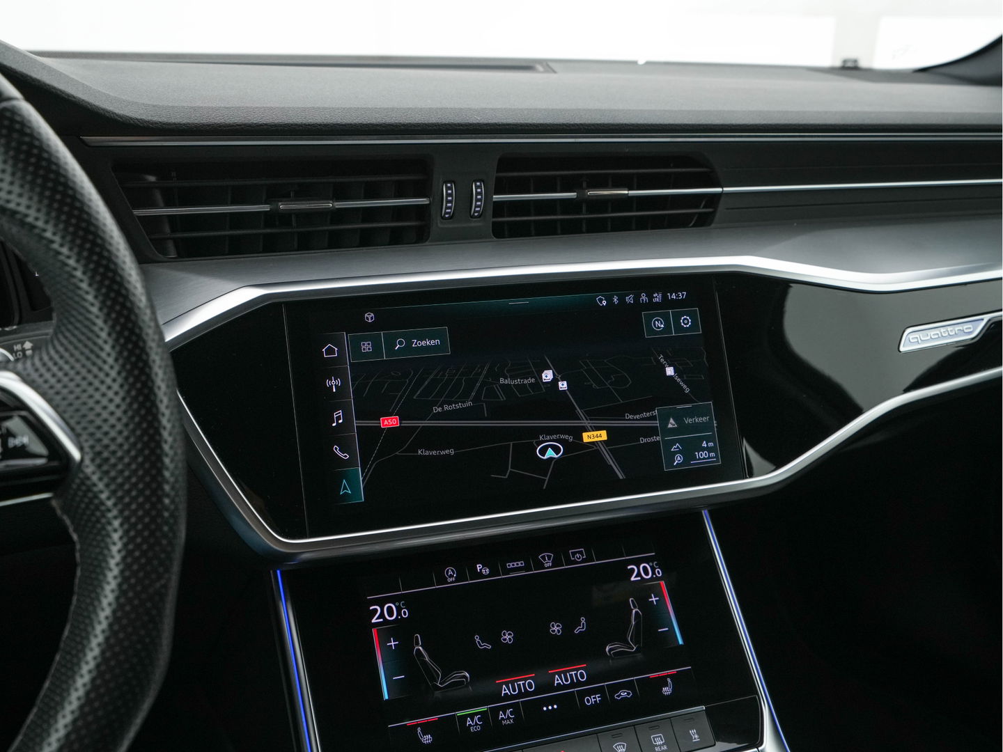 Audi A6 Avant 45 TDI quattro Business edition Aut. *HEAD-UP | LEATHER-ALCANTARA | BANG&OLUFSEN | ADAPTIVE-CRUISE | BLIND-SPOT | TOP-VIEW | MEMORY-PACK | SPORT/HEATED-SEATS | KEYLESS | DIGI-COCKPIT | AMBIENT-LIGHT | DAB+ | TOWBAR | 19''AL