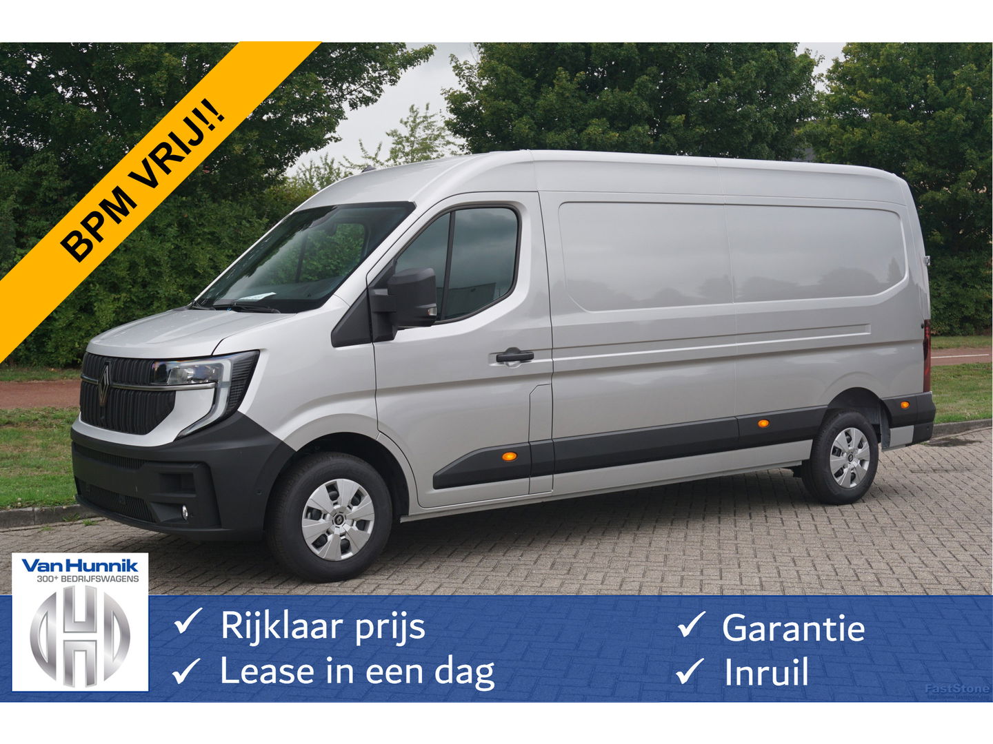 Renault Master T35 170PK Extra L3H2 BPM VRIJ!! 10" R-Link scherm, Camera, Trekhaak!! NR. 389