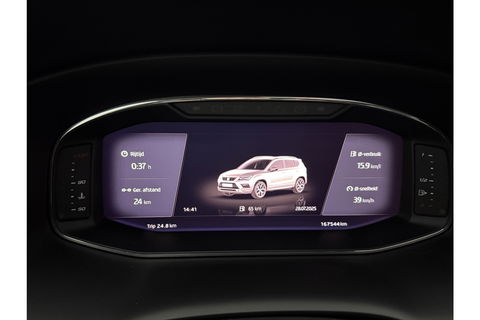 SEAT Ateca 1.5 TSI FR 150PK 360 Camera Pano LED Virtual Trekhaak Sfeer Navi Clima Cruise Carplay 18"LMV