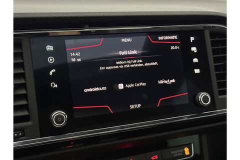 SEAT Ateca 1.5 TSI FR 150PK 360 Camera Pano LED Virtual Trekhaak Sfeer Navi Clima Cruise Carplay 18"LMV