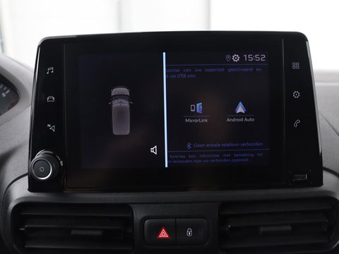 Peugeot Partner 1.5 BlueHDI Asphalt | 1e eigenaar | Carplay | Camera | Climate control | Cruise control | Parkeerhulp | Tussenschot
