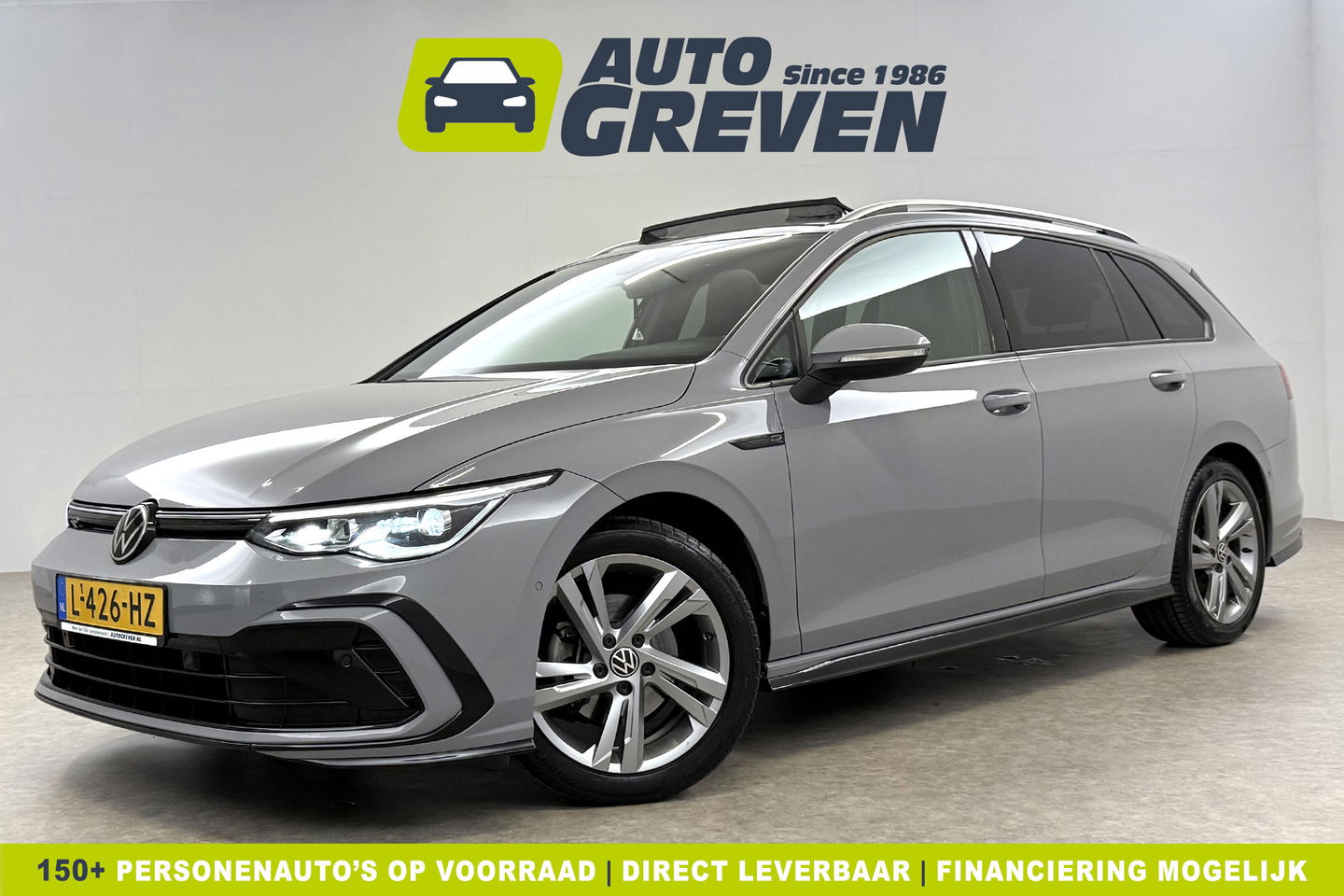 Volkswagen Golf 1.5 eTSI R-Line DSG 143PK ACC Carplay LED Pano Sfeer Camera Clima Trekhaak Navi PDC 17"LMV