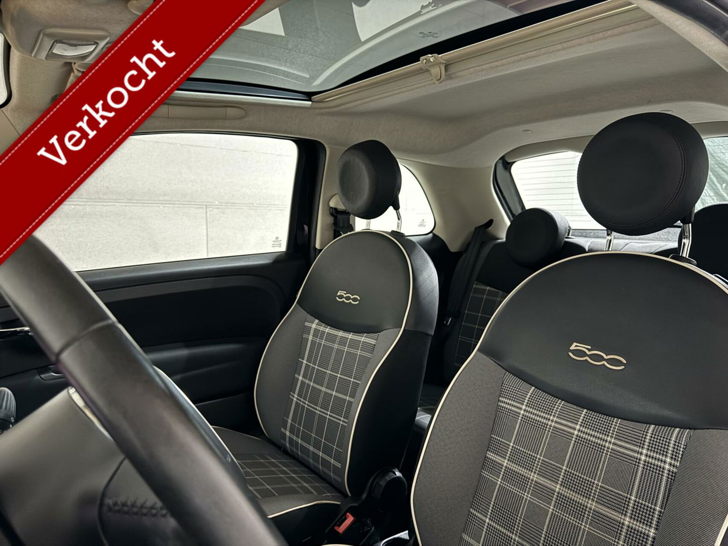 Fiat 500 0.9 TwinAir Turbo Lounge Pano Carplay Cruise NAP