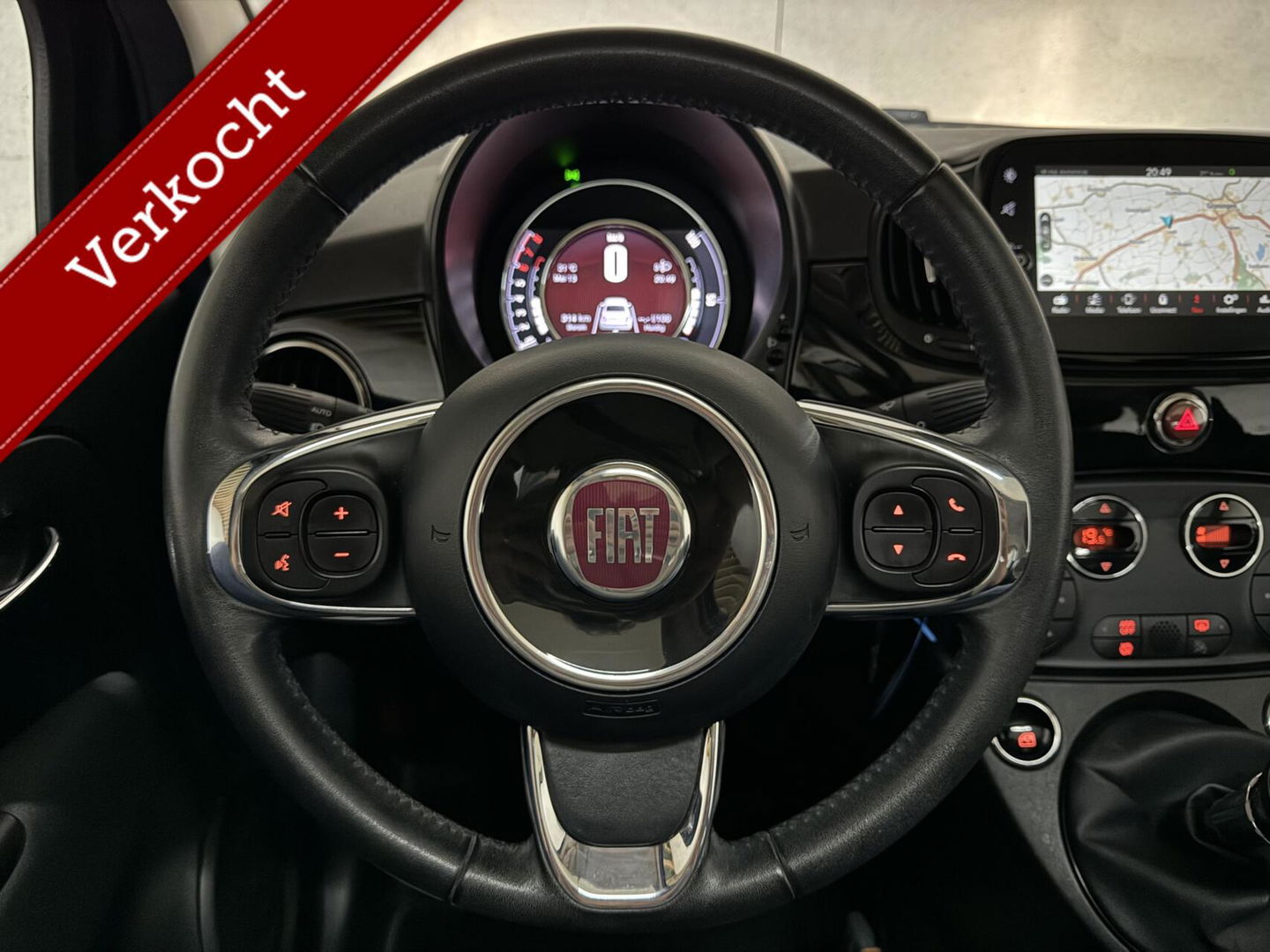Fiat 500 0.9 TwinAir Turbo Lounge Pano Carplay Cruise NAP