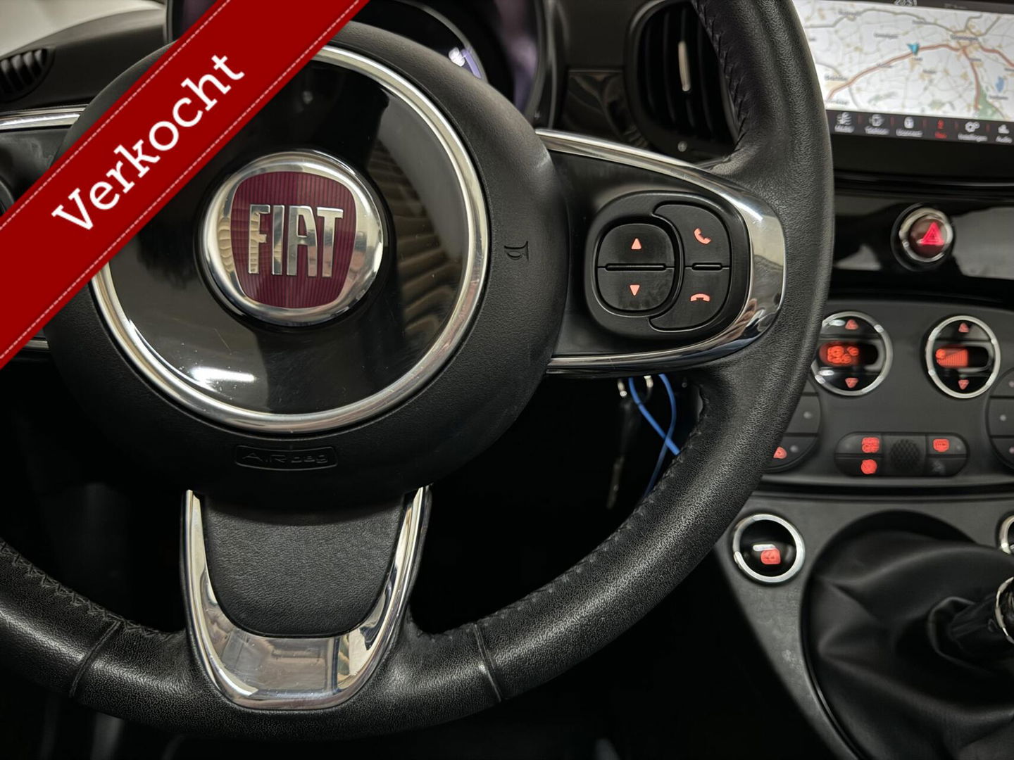 Fiat 500 0.9 TwinAir Turbo Lounge Pano Carplay Cruise NAP