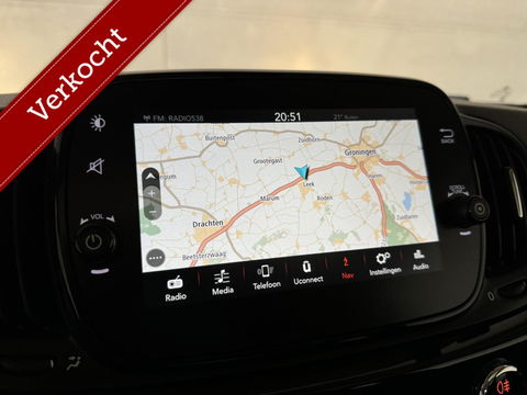 Fiat 500 0.9 TwinAir Turbo Lounge Pano Carplay Cruise NAP