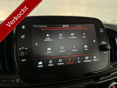 Fiat 500 0.9 TwinAir Turbo Lounge Pano Carplay Cruise NAP