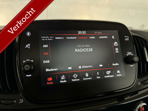 Fiat 500 0.9 TwinAir Turbo Lounge Pano Carplay Cruise NAP