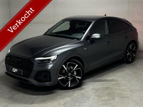Audi Q5 Sportback 55 TFSI e BlackEdition S-Line Luchtvering Sfeer. Carplay