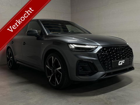 Audi Q5 Sportback 55 TFSI e BlackEdition S-Line Luchtvering Sfeer. Carplay