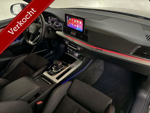Audi Q5 Sportback 55 TFSI e BlackEdition S-Line Luchtvering Sfeer. Carplay