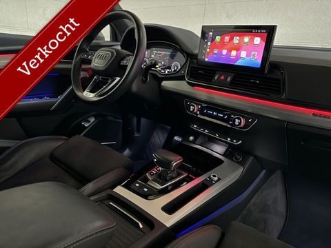 Audi Q5 Sportback 55 TFSI e BlackEdition S-Line Luchtvering Sfeer. Carplay