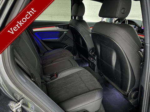 Audi Q5 Sportback 55 TFSI e BlackEdition S-Line Luchtvering Sfeer. Carplay