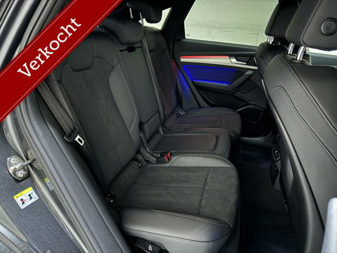 Audi Q5 Sportback 55 TFSI e BlackEdition S-Line Luchtvering Sfeer. Carplay
