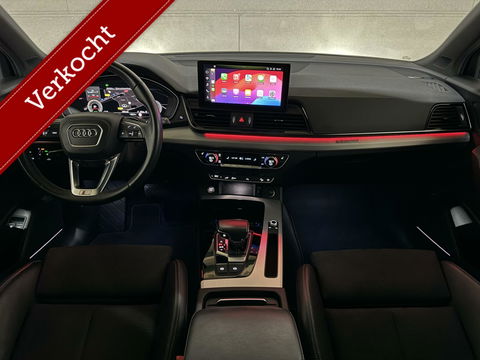 Audi Q5 Sportback 55 TFSI e BlackEdition S-Line Luchtvering Sfeer. Carplay