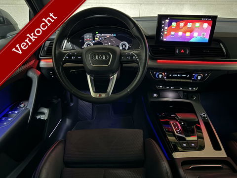 Audi Q5 Sportback 55 TFSI e BlackEdition S-Line Luchtvering Sfeer. Carplay