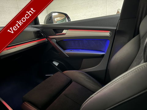 Audi Q5 Sportback 55 TFSI e BlackEdition S-Line Luchtvering Sfeer. Carplay