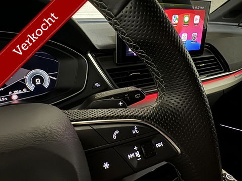 Audi Q5 Sportback 55 TFSI e BlackEdition S-Line Luchtvering Sfeer. Carplay