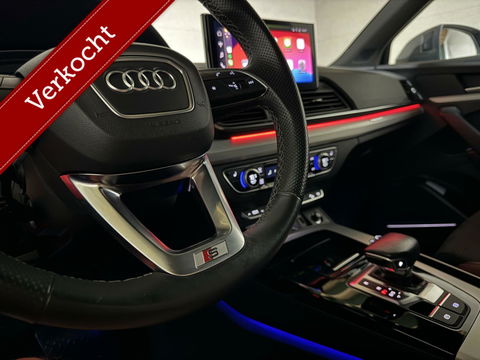 Audi Q5 Sportback 55 TFSI e BlackEdition S-Line Luchtvering Sfeer. Carplay