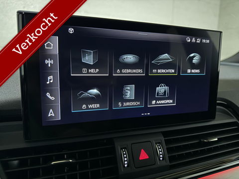 Audi Q5 Sportback 55 TFSI e BlackEdition S-Line Luchtvering Sfeer. Carplay