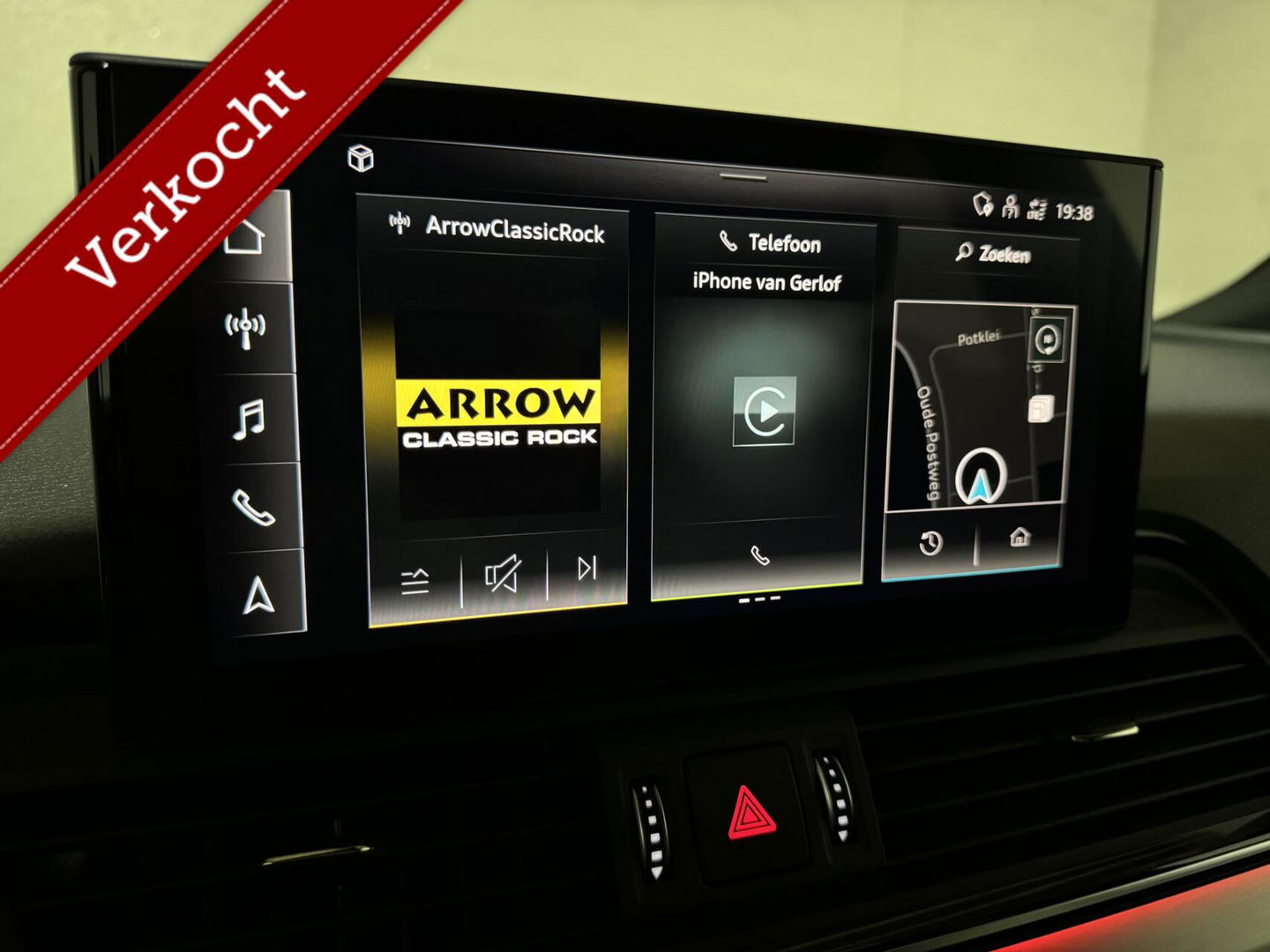 Audi Q5 Sportback 55 TFSI e BlackEdition S-Line Luchtvering Sfeer. Carplay