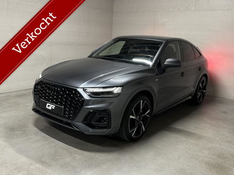 Audi Q5 Sportback 55 TFSI e BlackEdition S-Line Luchtvering Sfeer. Carplay
