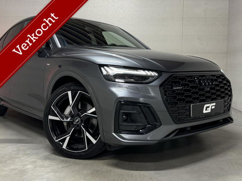 Audi Q5 Sportback 55 TFSI e BlackEdition S-Line Luchtvering Sfeer. Carplay