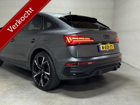 Audi Q5 Sportback 55 TFSI e BlackEdition S-Line Luchtvering Sfeer. Carplay