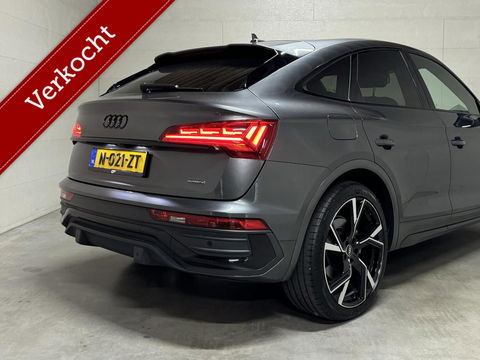 Audi Q5 Sportback 55 TFSI e BlackEdition S-Line Luchtvering Sfeer. Carplay