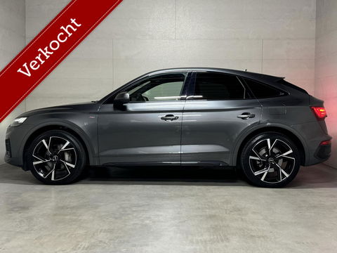 Audi Q5 Sportback 55 TFSI e BlackEdition S-Line Luchtvering Sfeer. Carplay