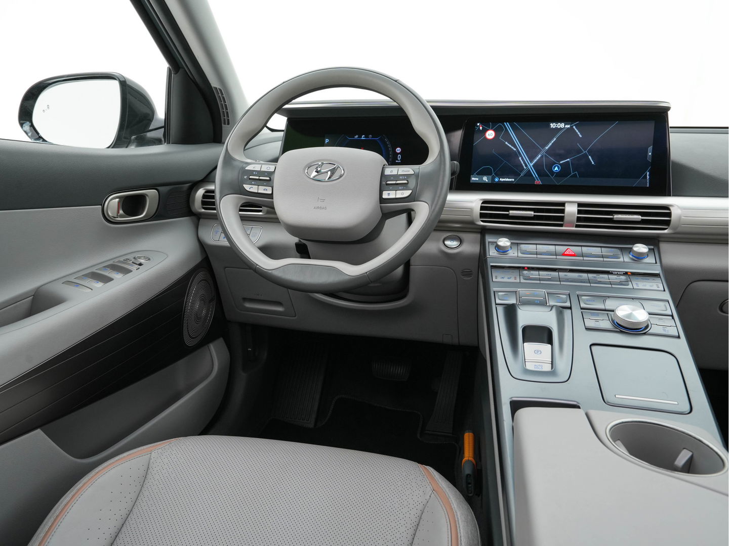 Hyundai NEXO FCEV Plus Pack [ HYDROGENIUM ] (INCL-BTW) Aut. *PANO | LUXURY-LEATHER | NAVI-FULLMAP | ADAPTIVE-CRUISE |  FULL-LED | KEYLESS | DAB |  KRELL-AUDIO | DIGI-WIDESCREEN-COCKPIT | SURROUND-VIEW | SHIFT-PADDLES | COMFORT-SEATS |