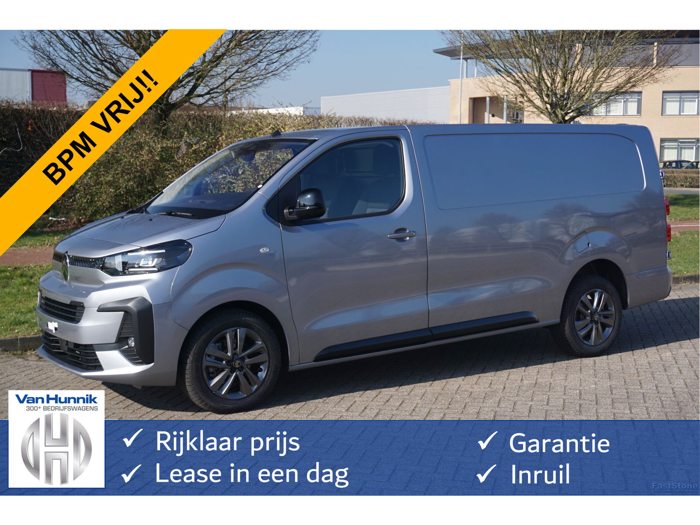 Citroën Jumpy 2.0D 180PK EAT8 Aut L3H1 BPM VRIJ!! LED, Navi, Clima, Camera, 17" LM, Stoel-Stoel!! Nr. W047*