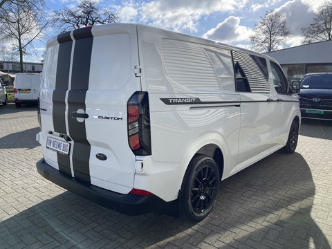 Ford Transit Custom 340 2.0 TDCI 130pk L2H1 Sport originele DC 5 persoons / rijlklaar € 42.950 ex btw / lease vanaf € 769 / 18 inch velgen 4 seizoenen banden / nieuwe bus BPM vrij !