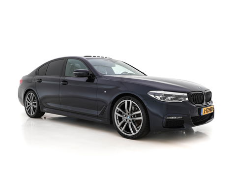 BMW 5 Serie 520d xDrive M-Sport-Pack High Executive Aut. *PANO | LUXURY-LEATHER | FULL-LED | HEAD-UP | DIGI-COCKPIT | NAVI-FULLMAP | TOP-VIEW | MEMORY-PACK | ECC | AMBIENT-LIGHT | PDC | CRUISE | SHIFT-PADDLES | TOWBAR  | 20''ALU*