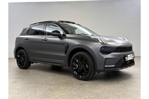 Lynk Co 01 1.5 | UNIEK Matte Grijs | 262PK Pano LED Sfeer 360Camera Memory ACC Virtual Carplay Clima Navi 20"LMV