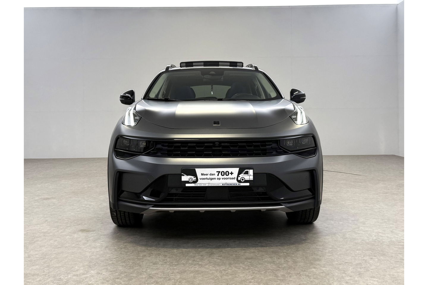 Lynk Co 01 1.5 | UNIEK Matte Grijs | 262PK Pano LED Sfeer 360Camera Memory ACC Virtual Carplay Clima Navi 20"LMV